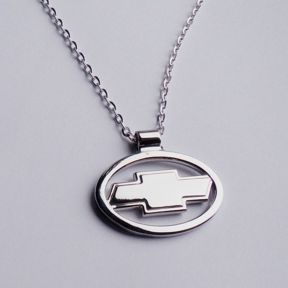 Chevrolet Necklace Pendant and Rear Mirror Dangler Etsy