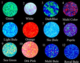 Feueropal Cabochons Edelstein Natürliche 3MM Bis 10MM runde Form glatte lose Edelsteine für Ohrring und Schmuck Schmuck machen Großhandel Lot