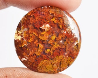 Size 24x18x3.5 MM Stone For Pendant Jewellery Making AG-11156 Agate Suppliers Good Quality Natural Moroccan Apple Valley Agate Cabochon