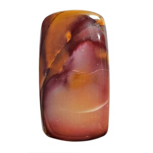 Natural Mookaite Jasper Cabochon, Rectangle Shape Mookaite Jasper Loose Gemstone for Pendant Jewelry Making, Mookaite Jasper Worry Stone