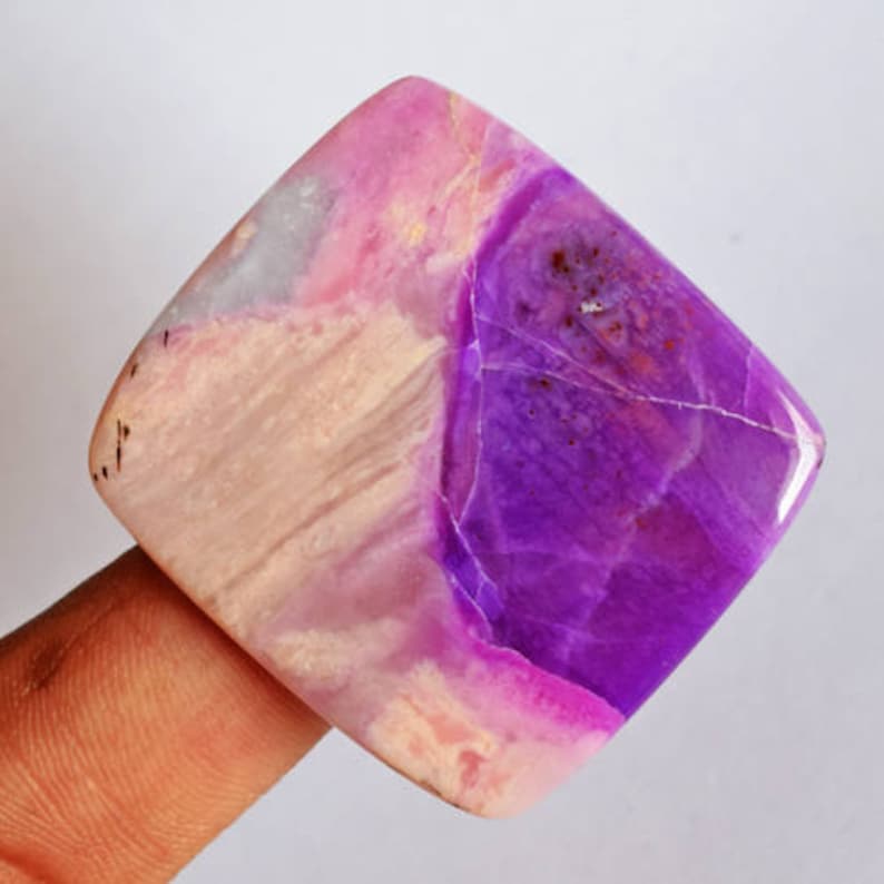 AG-6637 Size 37X34X3 MM Pendant Stone Top AAAA+ Grade Natural Purple Sugilite Gemstone Sugilite Suppliers Handmade Jewelry Component