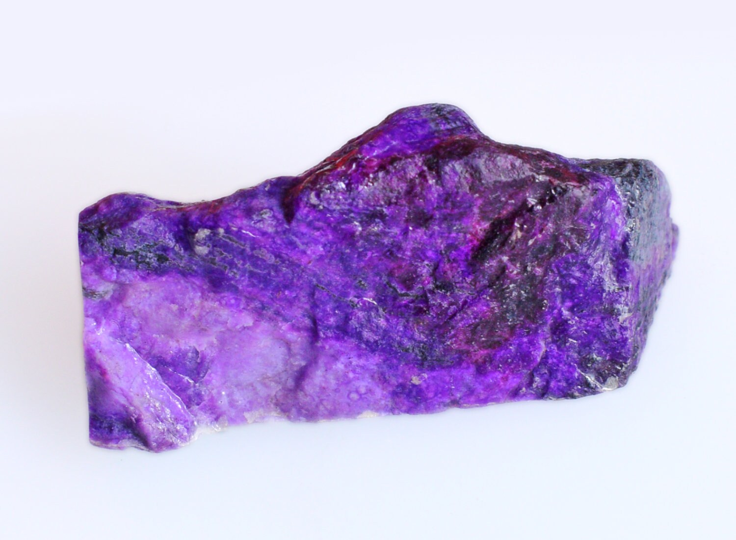 Pierre Sugilite 8,16 Carats - Violette, Afrique Du Sud - Non Chauffée, Certificat