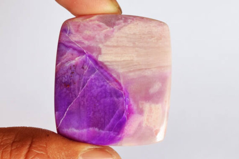 AG-6637 Size 37X34X3 MM Pendant Stone Top AAAA+ Grade Natural Purple Sugilite Gemstone Sugilite Suppliers Handmade Jewelry Component