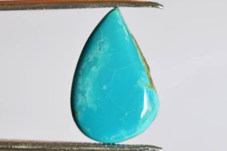 Turquoise Mines 18X11X4 MM Pendant Stone AG-6770 Gorgeous Natural Sleeping Beauty Arizona Turquoise Cabochon Designer Jewelry Gemstone