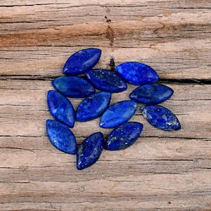 Lapis Lazuli Cabochon Edelstein Natürliche 3 x 6 MM Bis 18 x 36 MM Marquiseförmige Flatback polierte lose Edelstein für Anhänger Ring und Schmuck machen