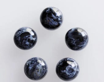 AAA+ Grade Natural Pietersite Round Cabochon  Flat Back Calibrated Wholesale Gemstone Jewelry Making, All Sizes Available