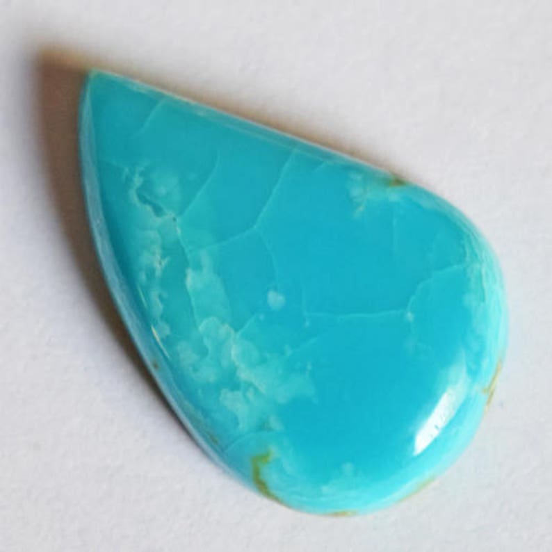 Turquoise Mines 18X11X4 MM Pendant Stone AG-6770 Gorgeous Natural Sleeping Beauty Arizona Turquoise Cabochon Designer Jewelry Gemstone