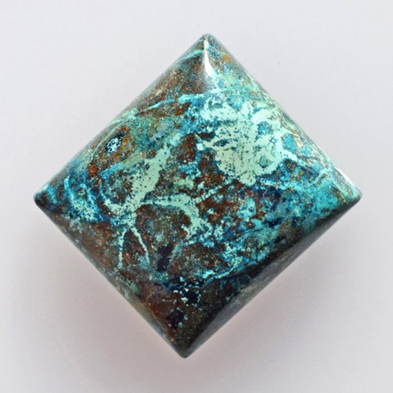 Buy New Chrysocolla Cabochon, Natural Blue Green Loose Beautiful