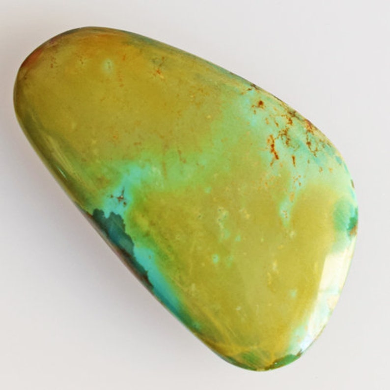 Amazing Natural Tibetan Turquoise Cabochon Jewellery Making Stone For Pendant Tibetan Turquoise Suppliers AG-11954 Size 50x30x6.5 MM