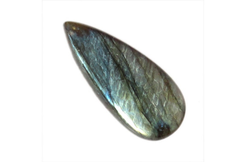 Handmade Cabochon AG-2437 Perfect Quality 52CT Blue Labradorite Cabochon Stone For Pendant Loose Semi Precious Gemstone Meditation Stone
