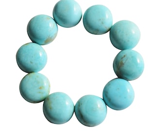 Arizona Türkis Cabochon kalibriert Edelsteine natürliche 3 MM bis 25 MM runde geformte lose Edelsteine für Ohrring und Schmuck machen Steine Lot