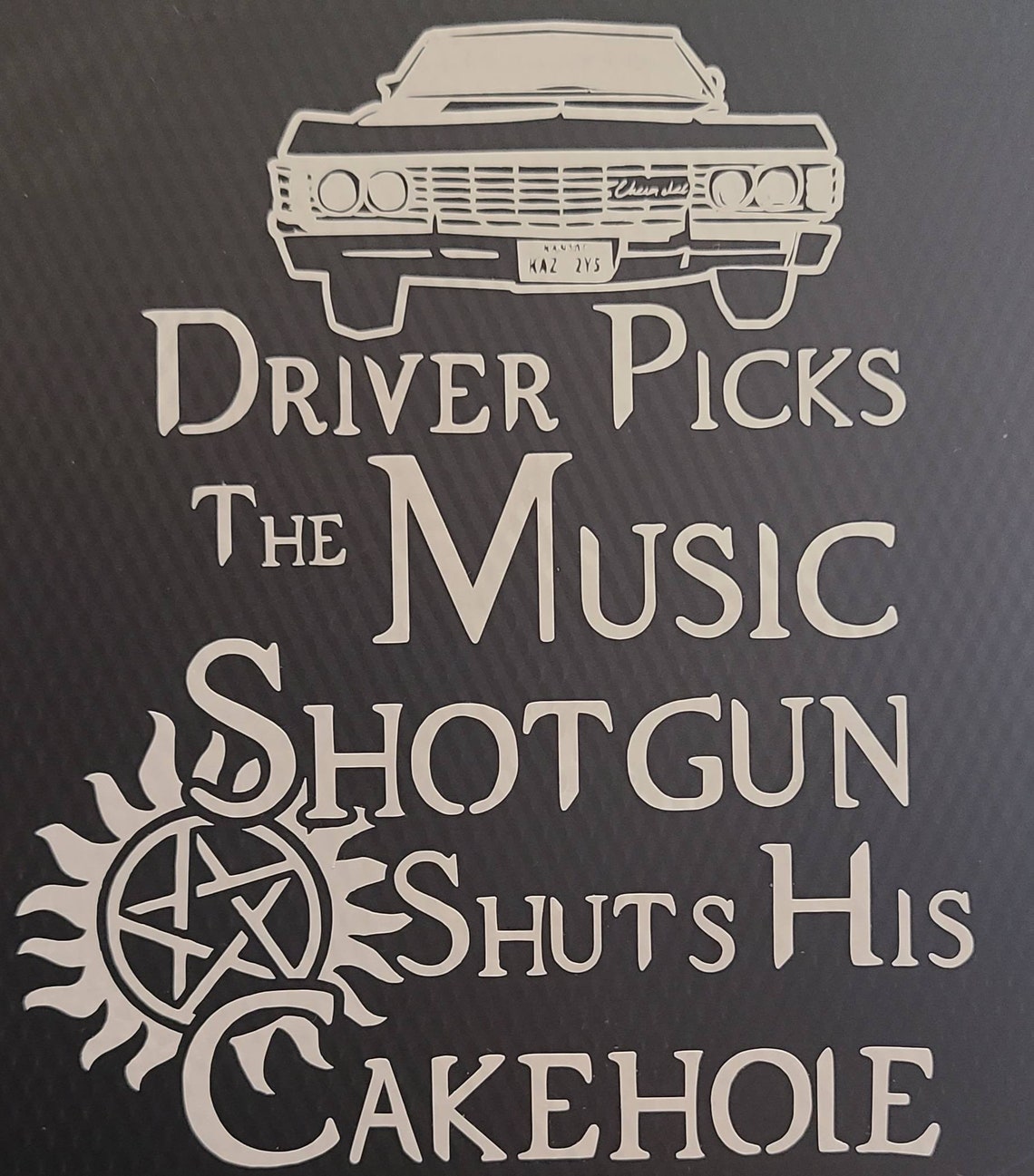 Driver Picks The Music Shotgun Shuts His Cakehole