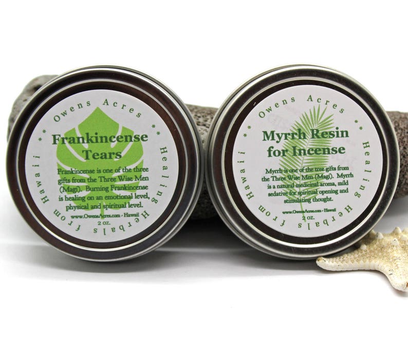 Frankincense and Myrrh Gift Set Incense Meditation or Etsy