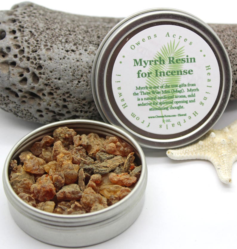 Frankincense and Myrrh Gift Set Incense Meditation or Etsy