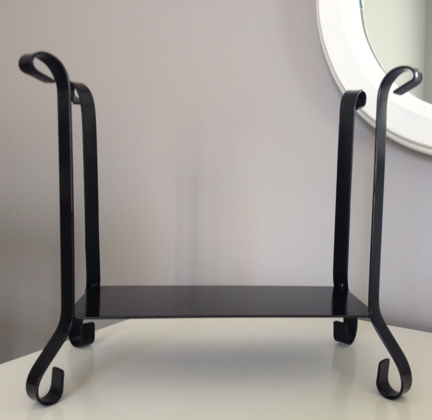 Handmade Metal Glass Block Holder Customized to fit Either Etsy