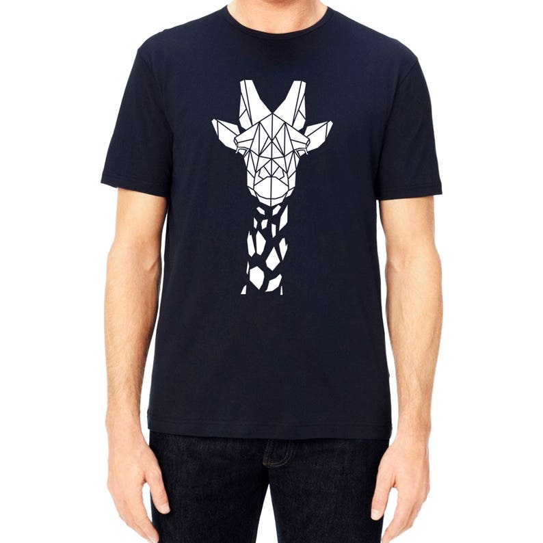giraffe print t shirt