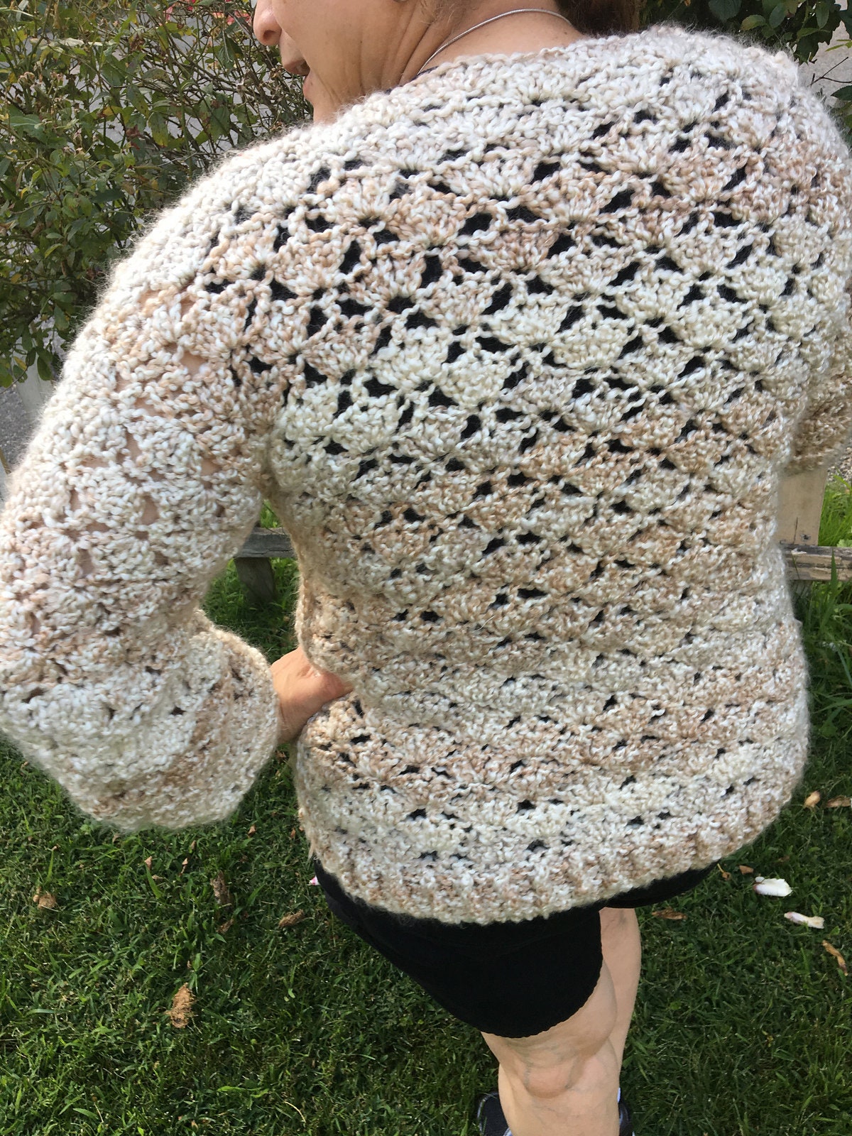 トップス WRYHT SHELL PATTERN HAND SWEATER WRYHT 