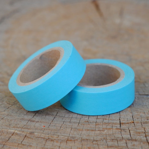 Teal Solid Washi Tape - Masking Tape