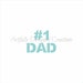 Number #1 Dad Stencil