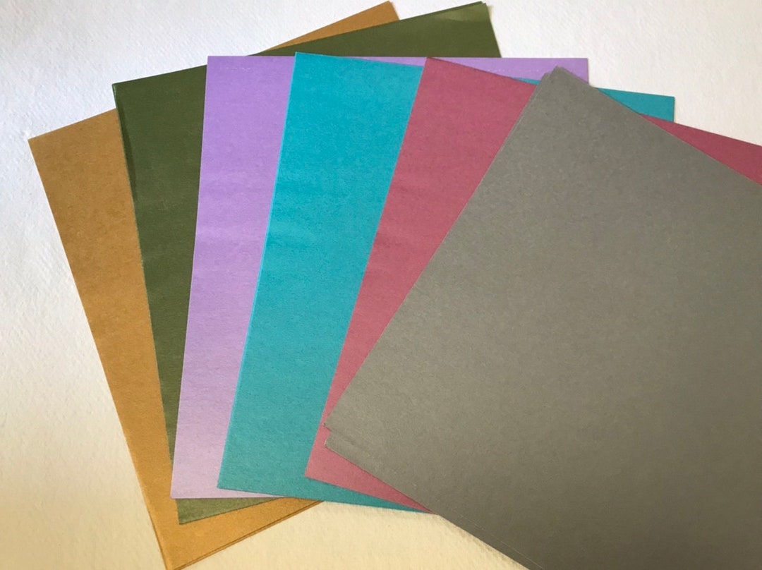 10 X A4 Real Silver Colour Pearlescent Double Sided Shimmer Paper 120gsm /  81lb Text Suitable for Inkjet and Laser Printers -  Israel