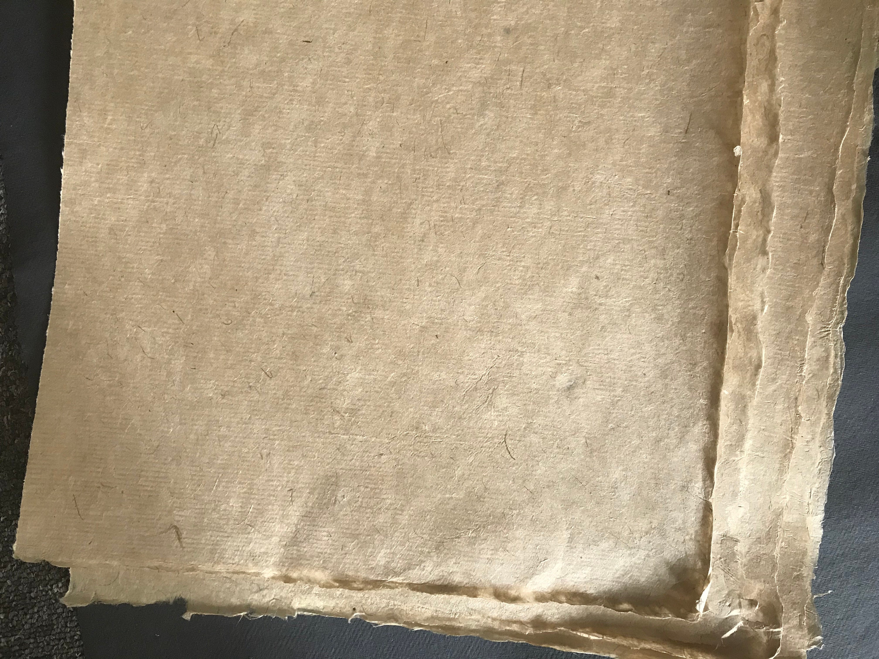 Full Sheets Tsasho Paper Bhutanese Handmade Paper Natural Etsy