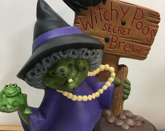 Handmade ceramic Witchy Poo's secret brew