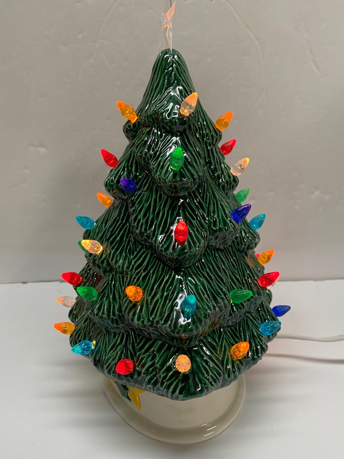 One of a Kind Handmade Small Mantle Tree With Lights - Etsy