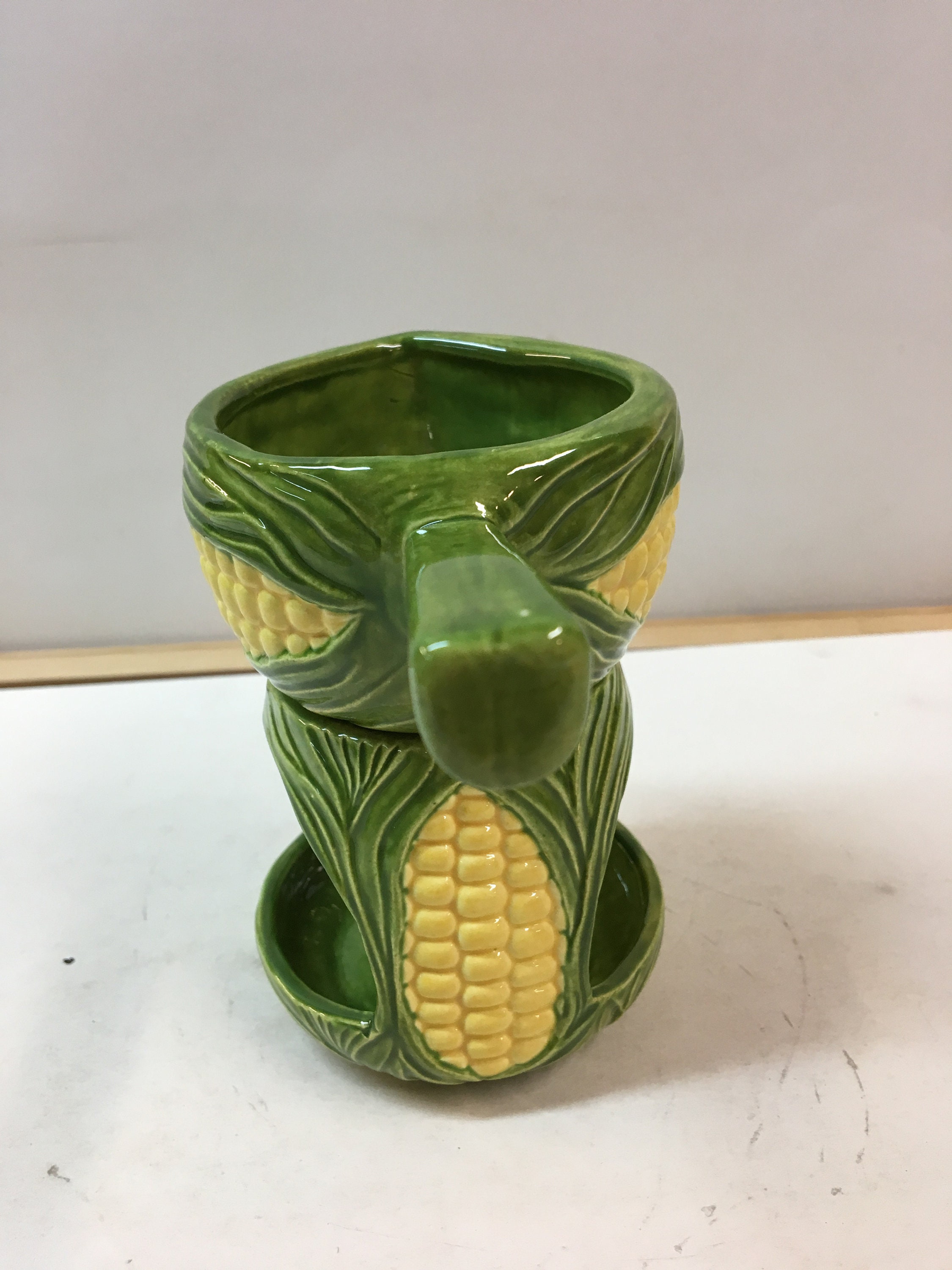 Handmade Ceramic glazed food safe corn set Etsy