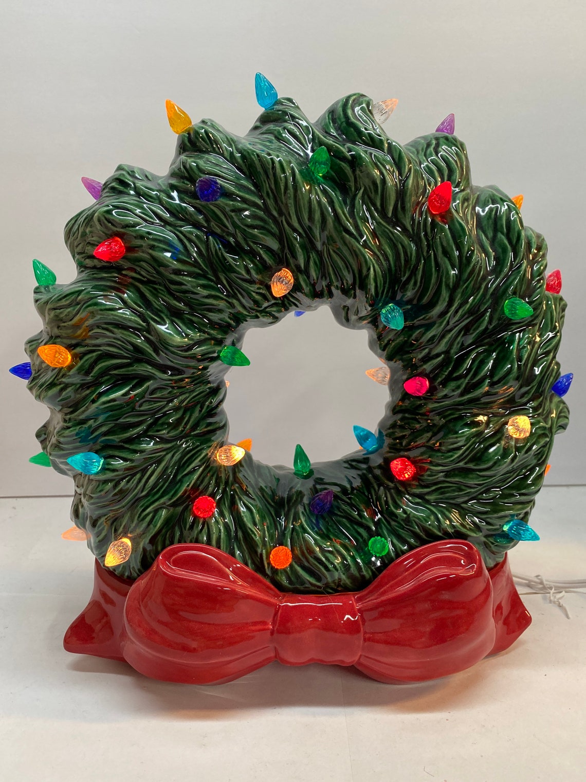 Lighted Christmas Wreath Photos All