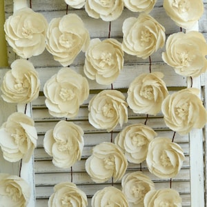 5 Wedding garlands,Tissue Paper Flower Garland,Creamy party garland,custom garland, wedding decoration,wedding flowers,Paper Wedding garland