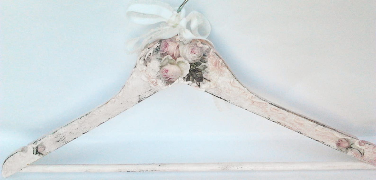 Personalized Wedding Shabby Chic Hanger Bridesmaid Gift Etsy