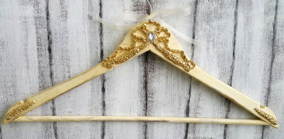 gold wedding dress hanger Vintage Dress Hanger main image 1