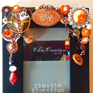 2X3 Photo Frame inspired by Haunted Mansion Pressed Penny from Disney World