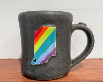 IN Mug, Pride, heart on Southern Indiana