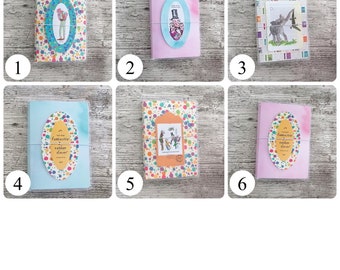 Roald Dahl Inspiriert TN Style Mini Notizbücher/Journals - Set one.