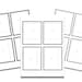 Printable Photo Mats for Photo Sizes - 2x3, 3.5x5, 4x6. 5x7, Instax ...