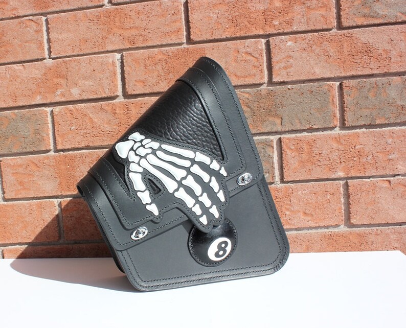 Custom Swingarm Bag for Victory Vegas Motorcycle, Righthand Victory