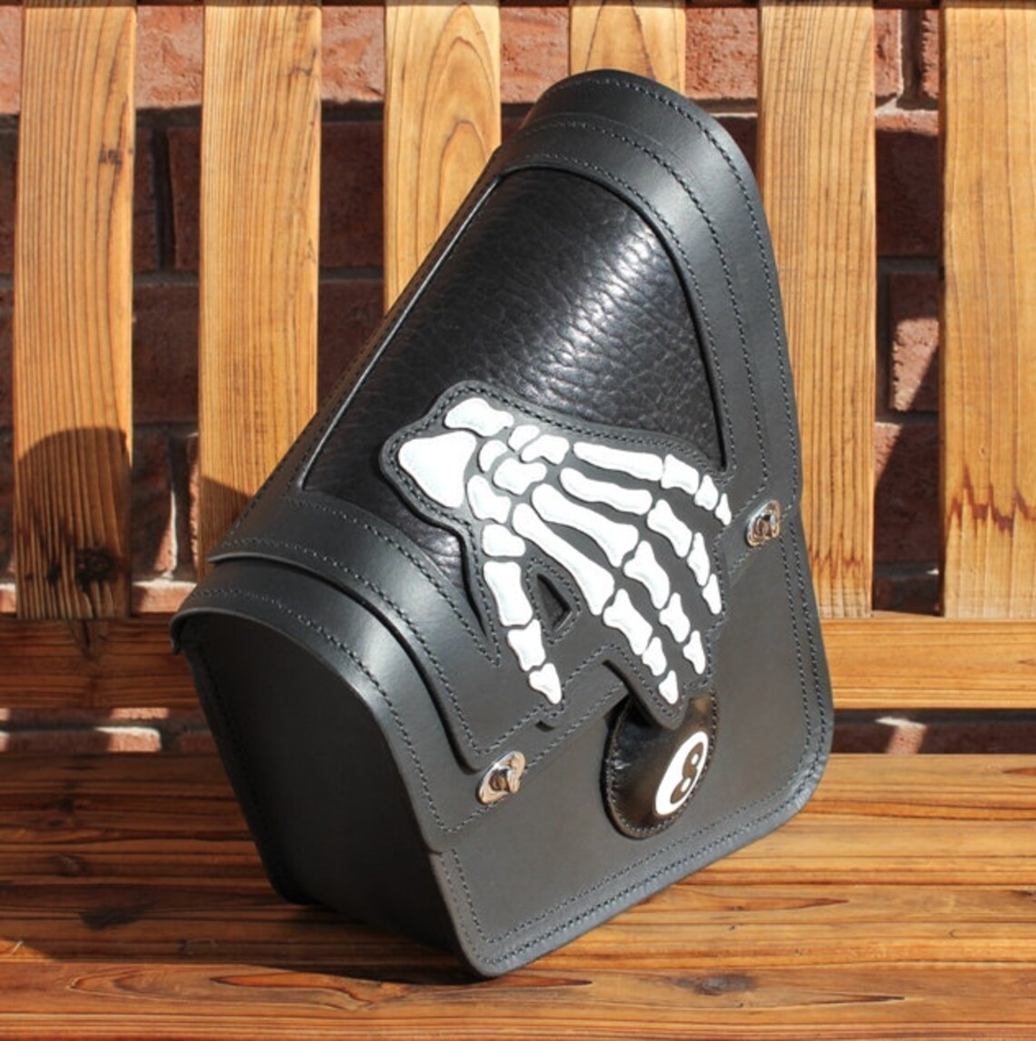 Custom Swingarm Bag for Victory Vegas Motorcycle, Righthand Victory