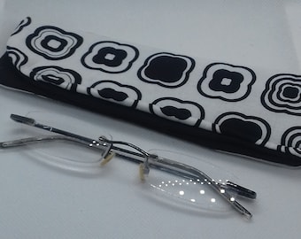 Floral Eyeglasses Case, Padded Sunglasses Sleeve