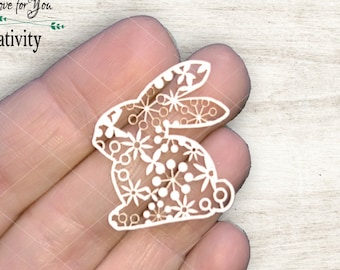 Eastern SVG file, rabbit DXF, Silhouette Studio , cricut, vector, digital file, laser file