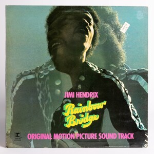 Vintage Jimi Hendrix Rainbow Bridge Soundtrack 12