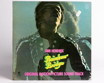Vintage Jimi Hendrix Rainbow Bridge Soundtrack 12