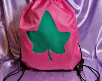 Ivy Drawstring Backpack, Nylon Backpack, Drawstring Backpack