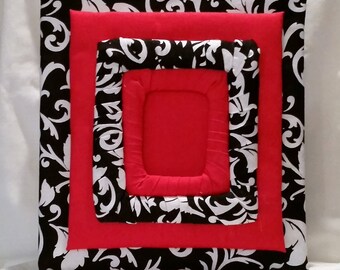 Fabric Covered Photo Album - *Custom Order Listing*, Scrapbook, Baby Book, Memory Book, High School