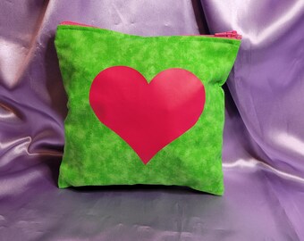 Fabric Makeup Bag - Personalized - Custom Order, Cosmetic Bag, Cosmetics, Cosmetic Pouch