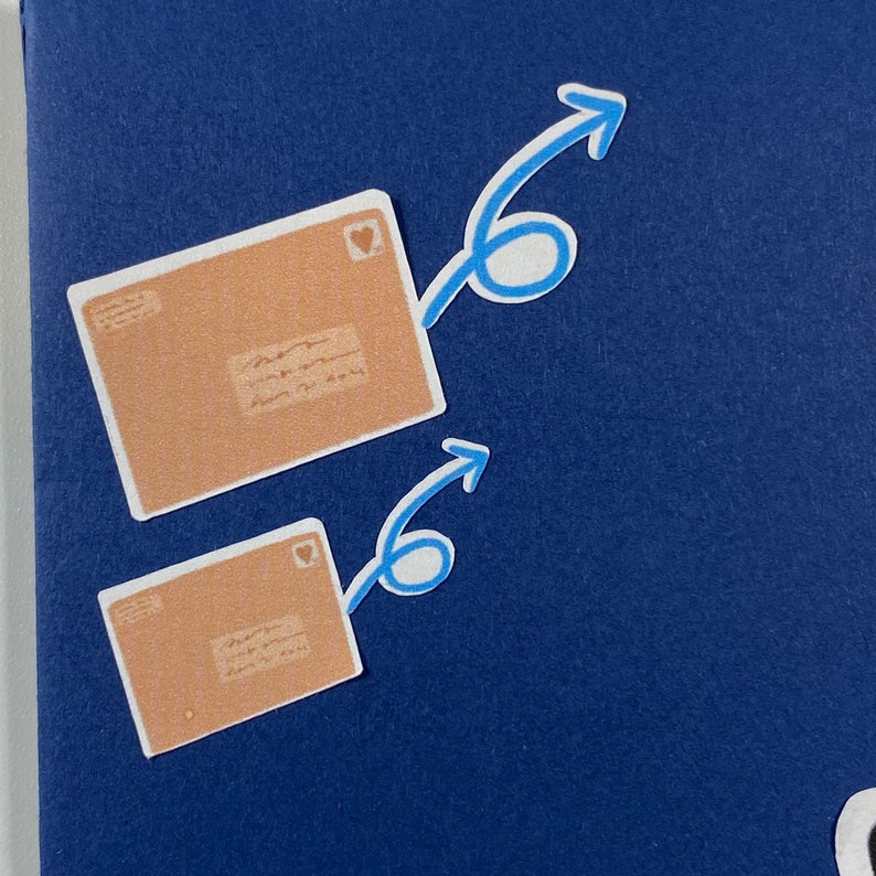 Envelope Stickers and Outgoing Mail Stickers Mail Etsy