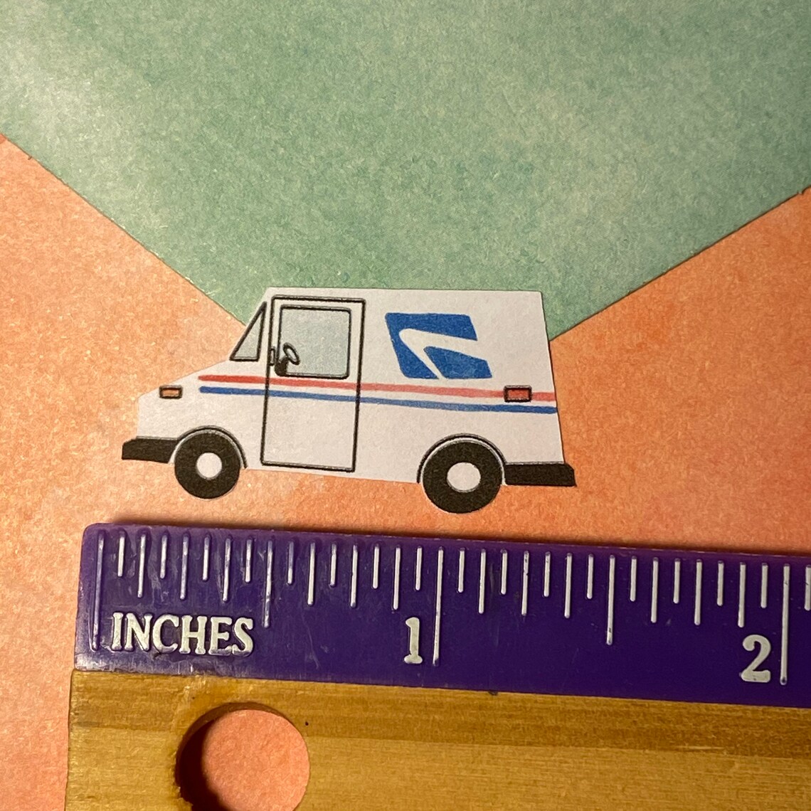 Mail Truck Stickers Cute Mail Truck Envelope Seals Penpal Etsy België