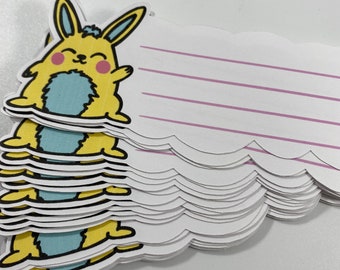 Cute Yellow Bunny Address Label - Shipping Label - Note Sticker - 5 Pack