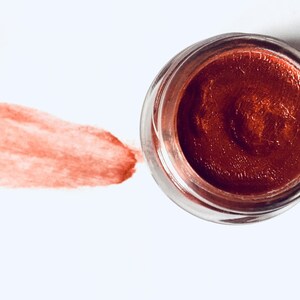 Rose Geranium -- .25 oz -- Natural Lip & Cheek Tint -- Long-lasting, sheer pigment that is good for your skin!