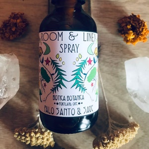 Palo Santo and White Sage -- Room & Linen Spray  -- 2 oz